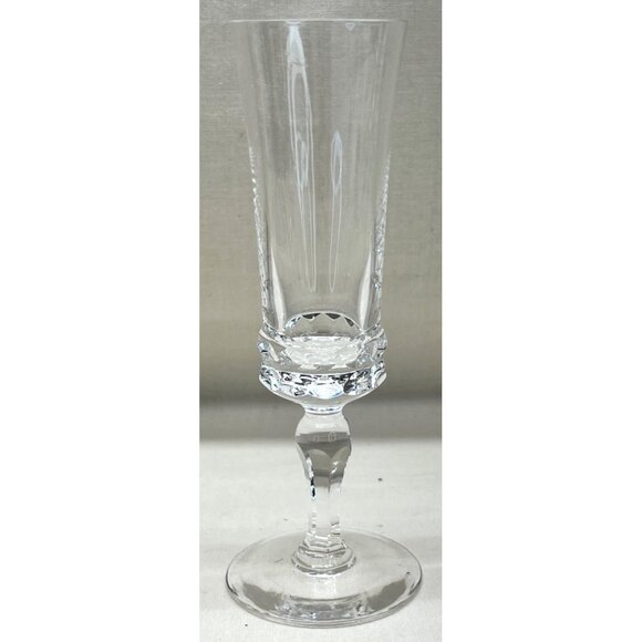 6 Elegant Orrefors Silvia Crystal Schnapps Clear Glasses 5 1/4" - Picture 6 of 11